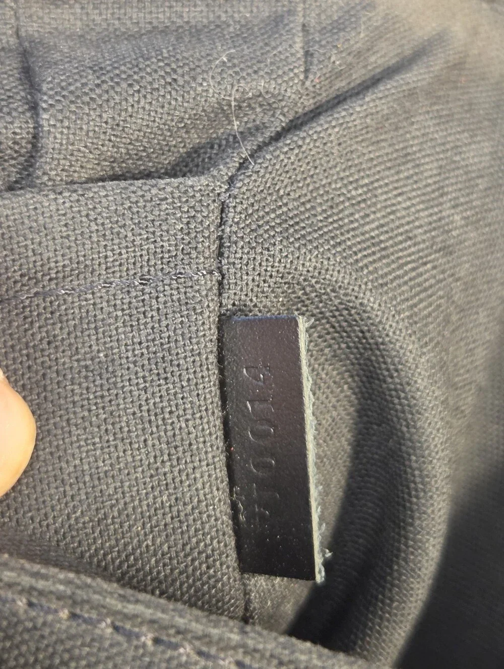 Louis Vuitton Messenger Bag From the 2003 CollectionBlack Taiga Leather